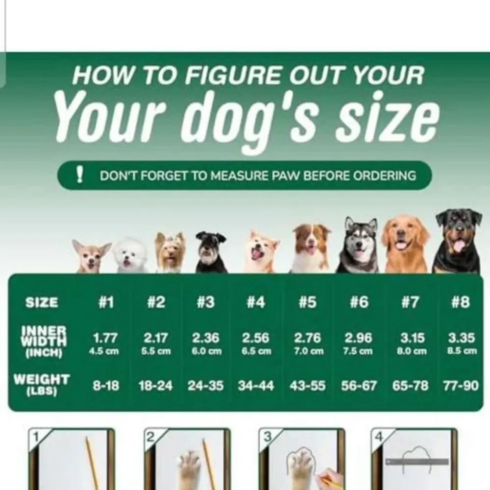 Dog Shoes for Large Dogs, Waterproof Dog Boots for Winter Snow, Summer Hot Pavem